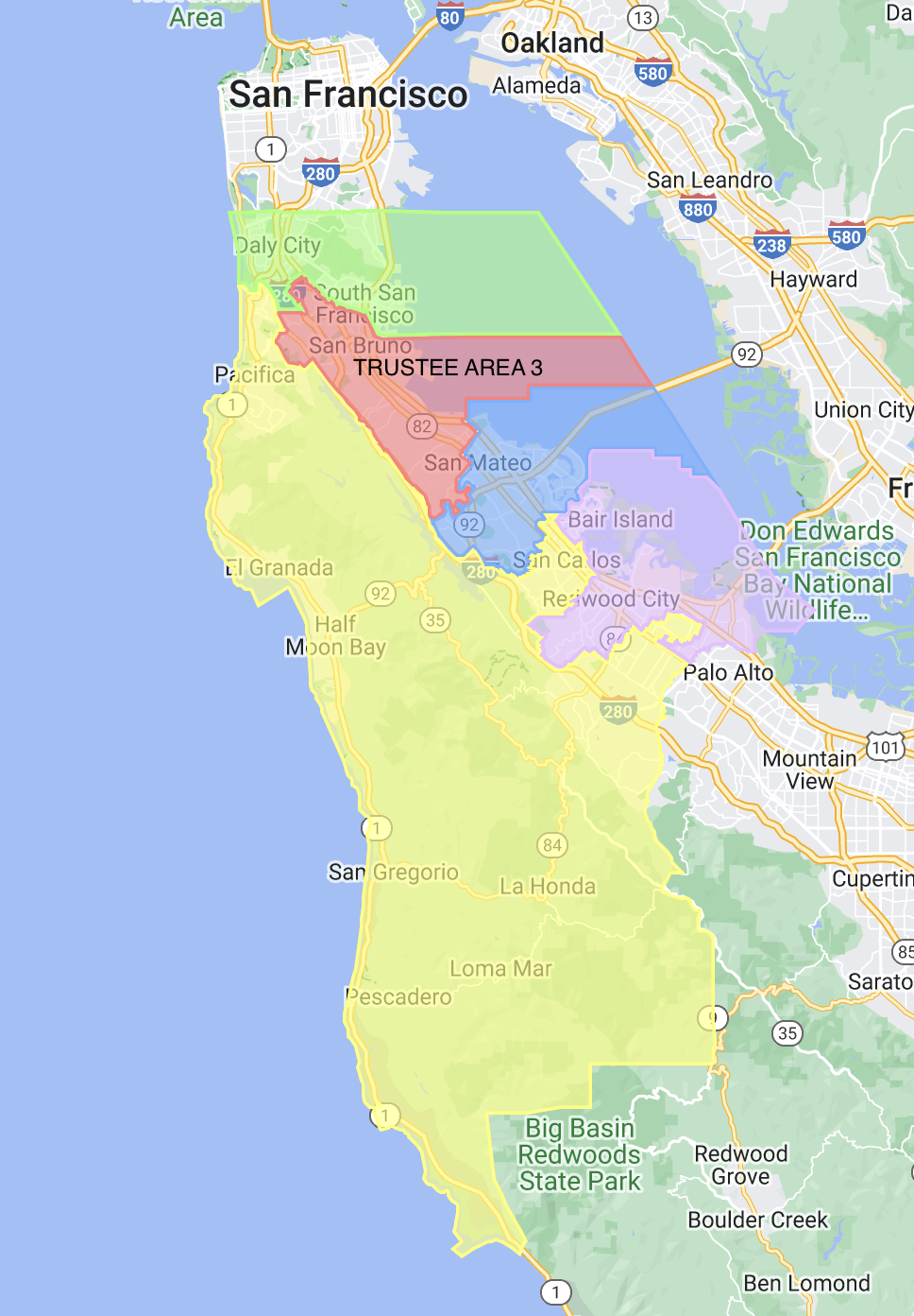 San Mateo County Election Map