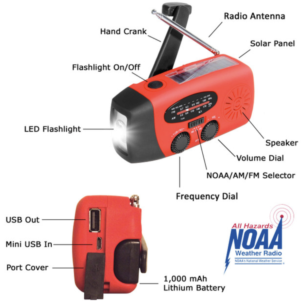 Multi-Function Emergency Radio 