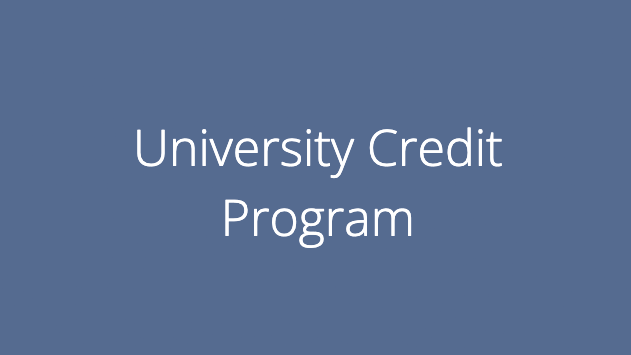 University Credit Program