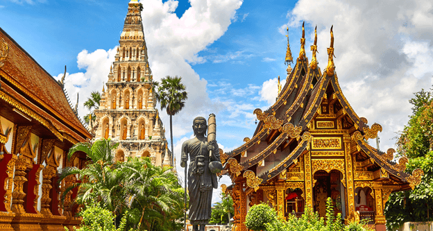 traditional Thai temples