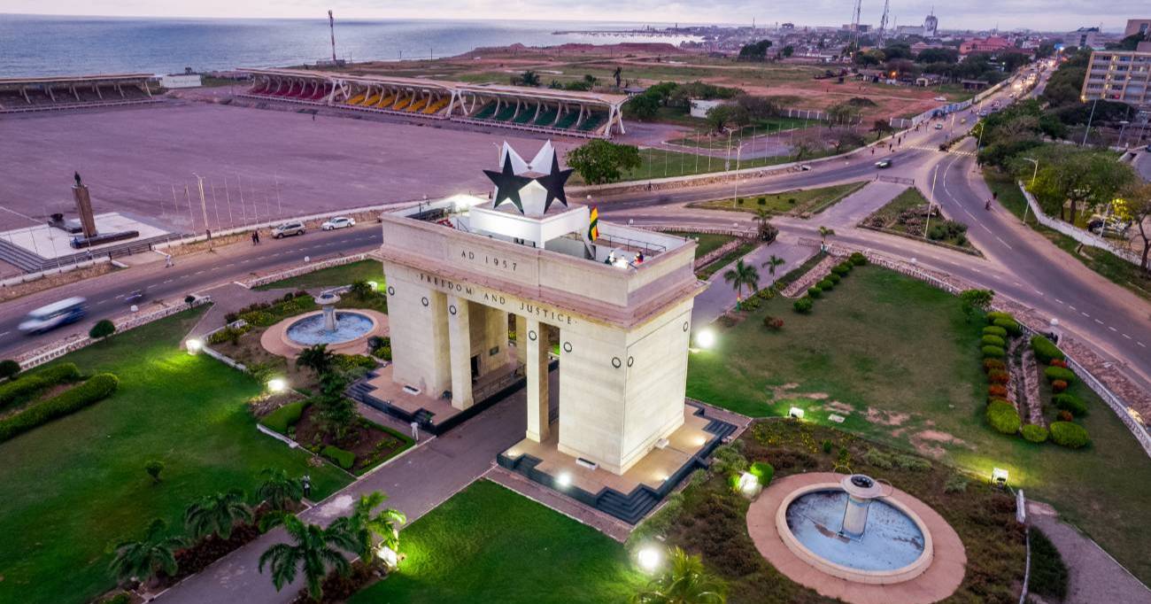 Accra, Ghana in daytime